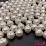 Pérola Abs Inteiro com Furo Passante 12mm C/500Gramas - Imagem 2