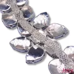 Aplique De Strass 5cm X 15cm C/1-Unidades Ref:LH013 - Imagem 4