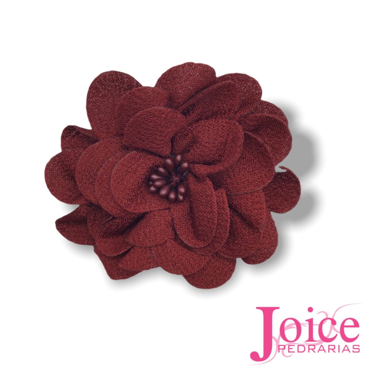 Flor de Tecido 8Cm Por Unidades Ref:227-11 - Imagem 3