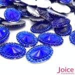 Chaton Oval Indiana Resina 13mm X 18mm C/300unidades - Imagem 4