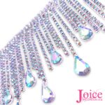 Franja De Strass Vidro 9Cm C/2y=1.8m - Imagem 31