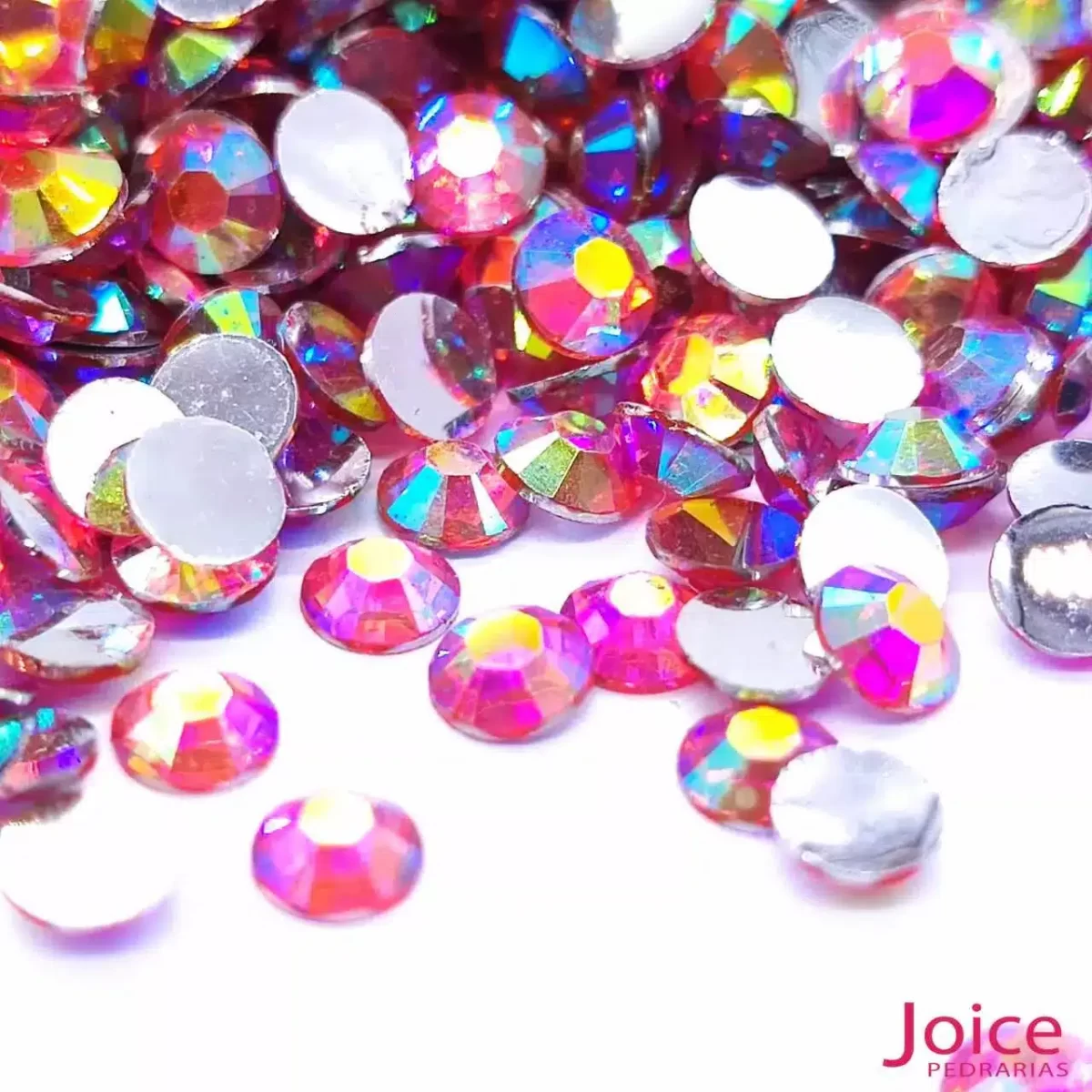 Imitação Swarovski Resina com ab 5mm c/14000unidades - Imagem 2