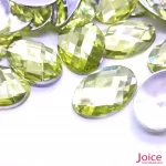 Sextavado Oval 18mm X 25mm Acrílico C/200Unidades - Imagem 27