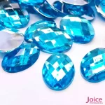 Sextavado Oval 18mm X 25mm Acrílico C/200Unidades - Imagem 28