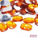 Retângulo Acrílico 13mm X 18mm C/500Unidades - Imagem 5