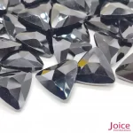 Imitação Swarowski Triangulo Vidro Base Irregular 23mm x 23mm C/50-Unidades - Imagem 5