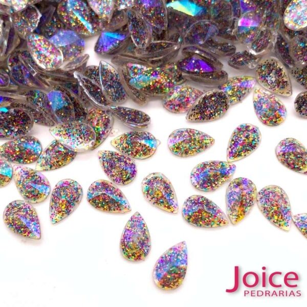 Chaton Rivoli Gota 6mm X 9mm C/6000 Unidades
