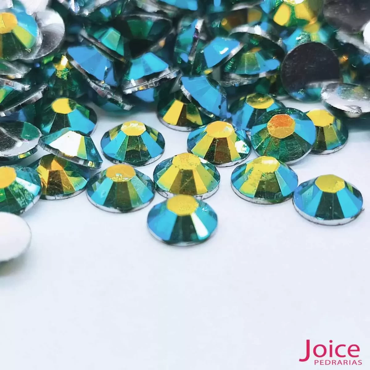 Imitação Swarovski Resina com ab 6mm c/7200unidades - Imagem 20
