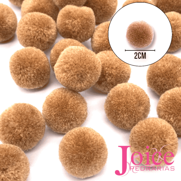 Pompom Bolinha 2Cm com 1000Un