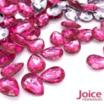 Gota Base Irregular Acrilico 10mm x 14mm C/1000Un - Imagem 27