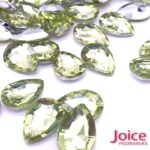 Gota Base Irregular Acrilico 13mm x 18mm c/500Un - Imagem 2