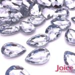 Gota Base Irregular Acrilico 13mm x 18mm c/500Un - Imagem 12