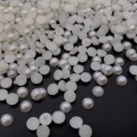 Meio Pérola 5mm  creme com 500gramas - Imagem 2