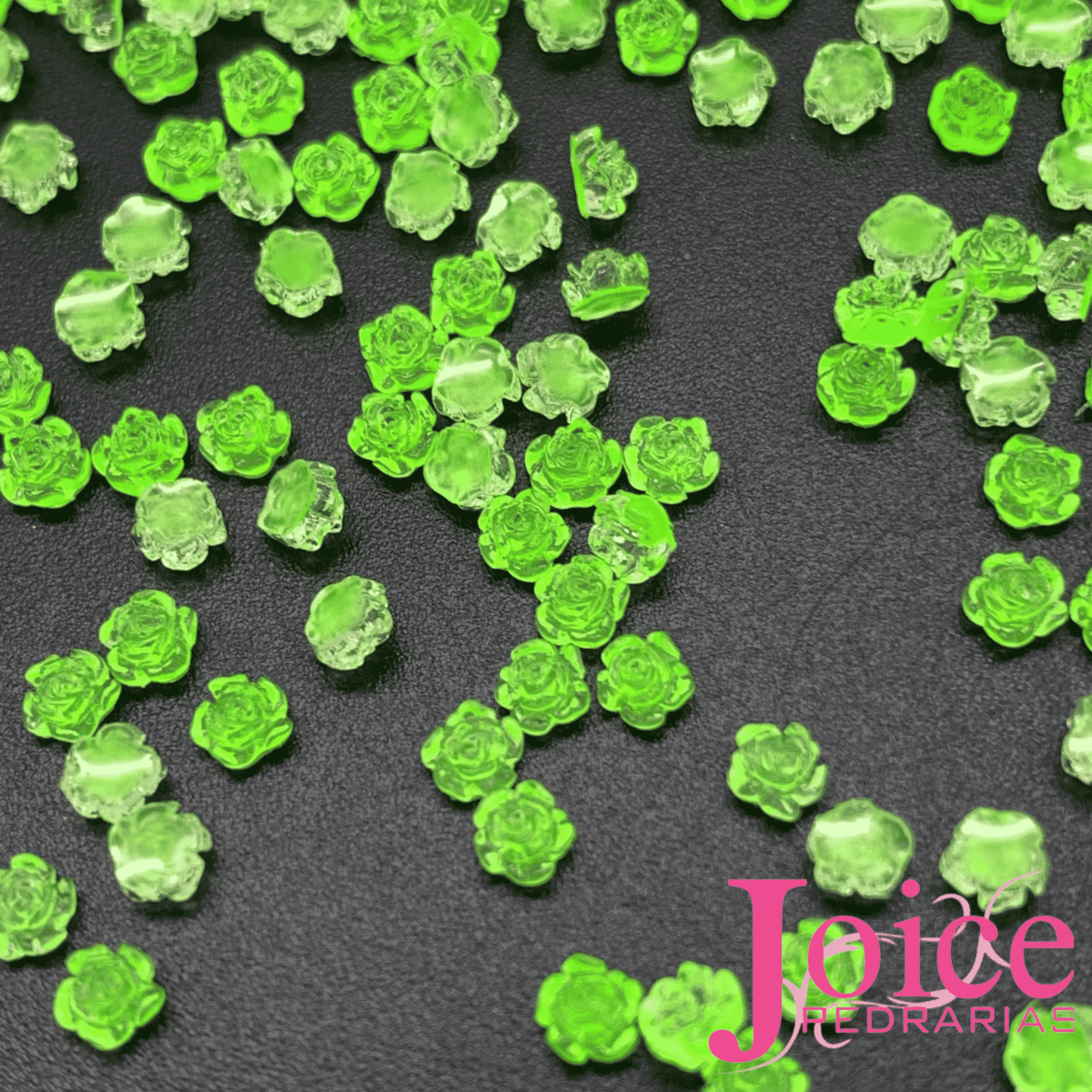 Mini Rosa 3D Neon Resina 3mm C/5000 Unidades Brilho No Escuro - Imagem 12