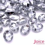 Oval Base Irregular Acrilico 10mm x 14mm c/1000Unidades