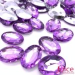 Oval Base Irregular Acrilico 18mm x 25mm C/200-unidades - Imagem 19