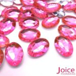 Oval Base Irregular Acrilico 18mm x 25mm C/200-unidades - Imagem 24