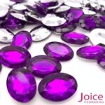 Oval Base Irregular Acrilico 18mm x 25mm C/200-unidades - Imagem 27