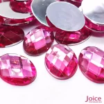 Sextavado Oval 18mm X 25mm Acrílico C/200Unidades - Imagem 23