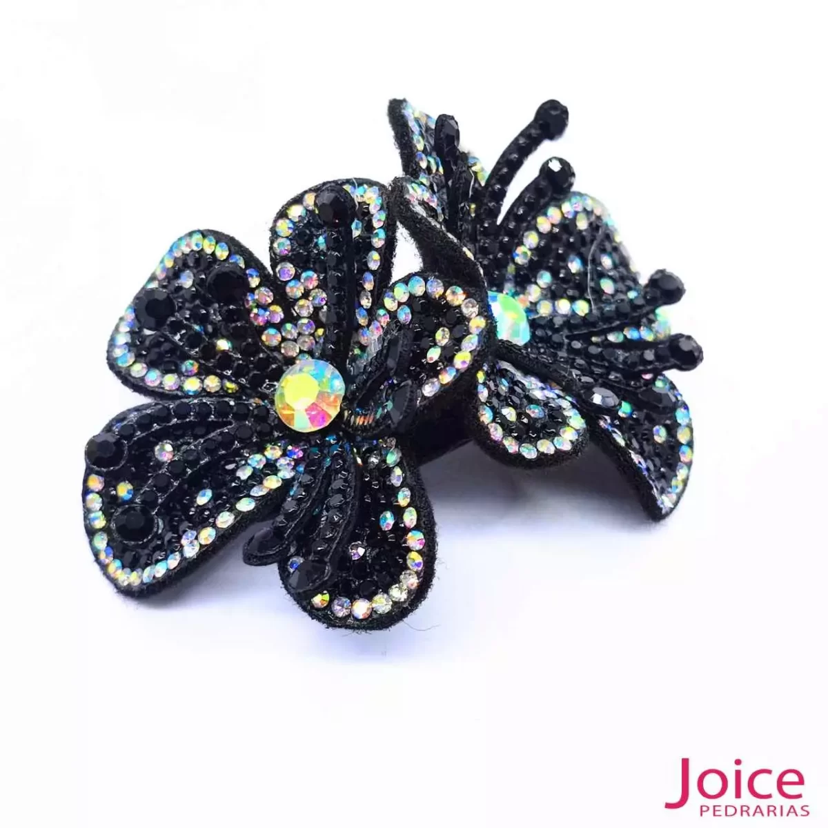 Aplique Flor Com Strass De Cristal 55mm C/10-Unidades Ref:20-315 - Imagem 12