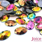 Chaton Oval Base Reta Com Furo 13mm X 18mm C/500Unidades - Imagem 5