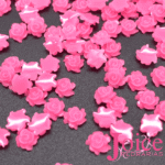 Mini Rosa 3D-5mm Resina  leitosa C/5000 Unidades - Imagem 6