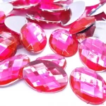 Sextavado Oval 18mm X 25mm Acrílico C/200Unidades - Imagem 12