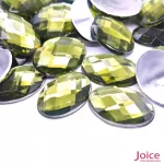 Sextavado Oval 18mm X 25mm Acrílico C/200Unidades - Imagem 26