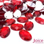 Chaton Oval Base Reta Com Furo 13mm X 18mm C/500Unidades - Imagem 8