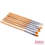 Kit Pincel Artístico  Manicure Gel Acri gel 7Pinceis - Imagem 2