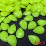 Gota Base Irregular Acrílico Leitoso 13mm X 18mm C/500Unidades - Imagem 2