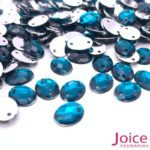 Chaton Oval Base Reta Com Furo 8mm X 10mm C/2000Unidades - Imagem 4