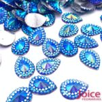 Indiana Gota Base Reto ab Para Colagem 10mm x 14mm C/500Unidades