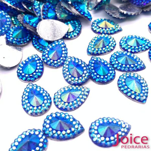 Indiana Gota Base Reto ab Para Colagem 10mm x 14mm C/500Unidades