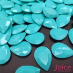 Gota Base Irregular Acrílico Leitoso 18mm X 25mm C/200Unidades - Imagem 2