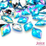 Chaton Losango AB Acrilico Base Irregular 12mm X 19mm C/500-Unidades - Imagem 8