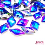 Chaton Losango AB Acrilico Base Irregular 12mm X 19mm C/500-Unidades - Imagem 4