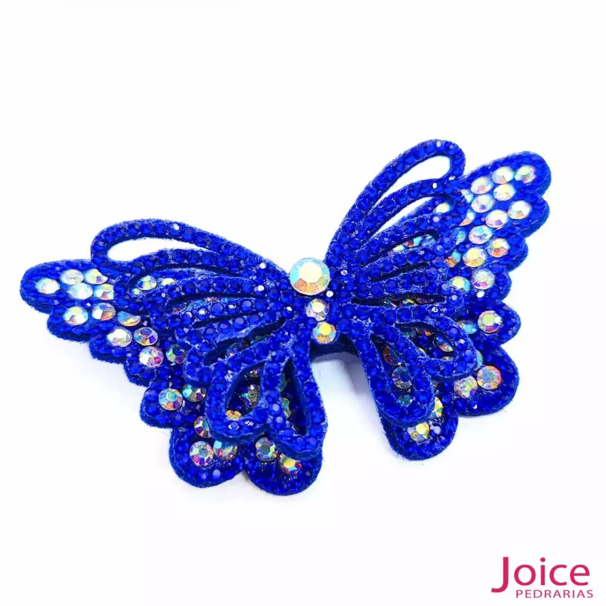 Aplique Borboleta Com Strass De Cristal 50mm x 90mm C/10-Unidades Ref:21-A134 - Imagem 7
