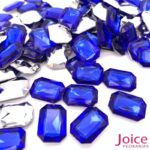 Retângulo Base Irregular Acrílico 13mm X 18mm c/500Unidades - Imagem 2