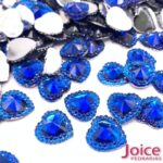 Indiana Coração Resina 14MM Base Reta C/300unidades