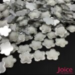 Açucarado Flor Resina 15mm Em Volta Com Cristal C/270Pç +- - Imagem 3