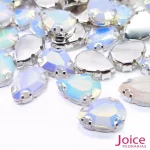 Pedra Engrampada Gota 13mm X 18mm Com Base De Aço C/200-Unidades - Imagem 13