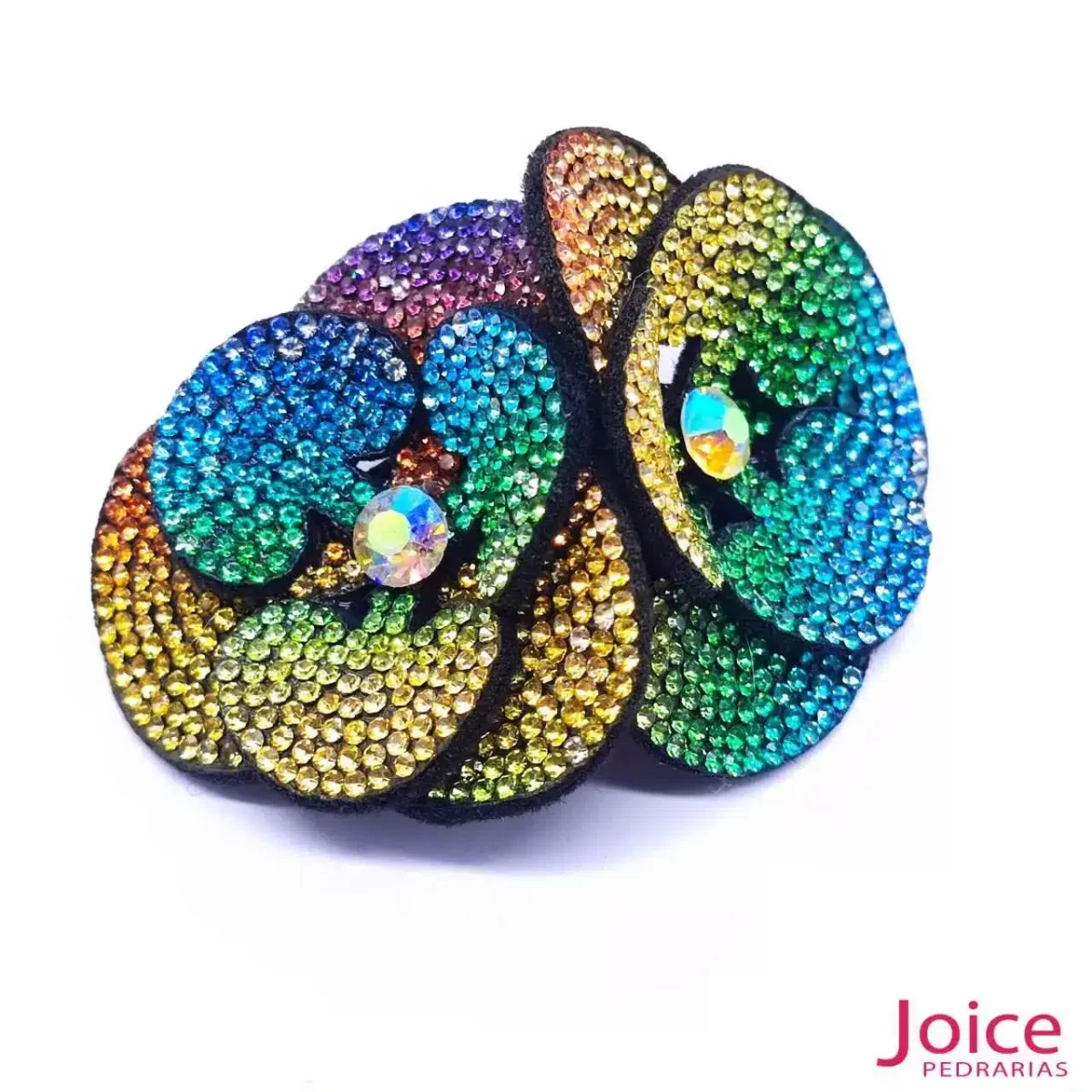 Aplique Flor Com Strass De Cristal 50mm C/10-Unidades Ref:21-602 - Imagem 36