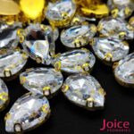Pedra Engrampada Gota 13mm X 18mm C/500unidades - Imagem 4