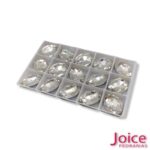 Imitação Swarovski oval Base Irregular 18mm X 25mm C/45Unidades - Imagem 3