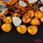 Chaton Triângulo Diamante Acrílico Base Reta 12mm x 12mm C/1000-Unidades - Imagem 7