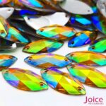 Chaton Resina Navete Com Furo 15mm X 30mm C/200-Unidades - Imagem 9