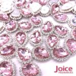 Gota Cristal Imitação Swarovski Com Strass Base De Aço C/200unidades - Imagem 18