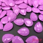 Gota Base Irregular Acrílico Leitoso 13mm X 18mm C/500Unidades - Imagem 5