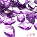 Sextavado Gota 18mm X 25mm Acrílico C/200Unidades - Imagem 44